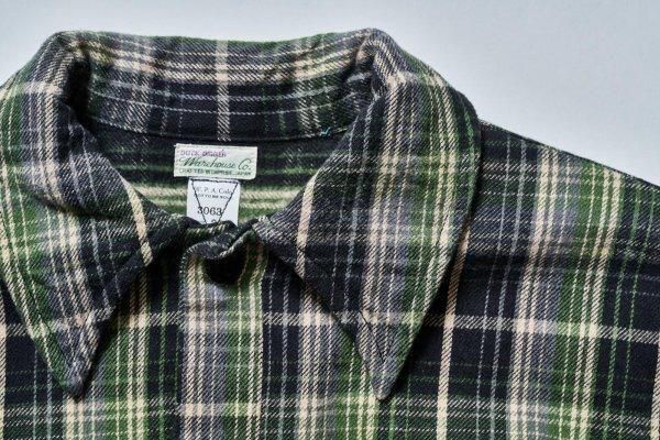 ウエアハウス 3063 1930'S WPA ONE POCKET PULLOVER SHIRTS フランネル