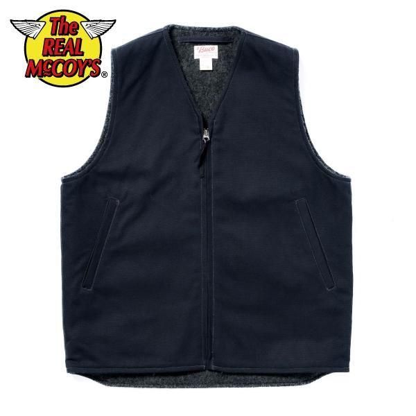 ザ リアルマッコイズ BJ25103 BUCO COTTON CANVAS RIDING VEST