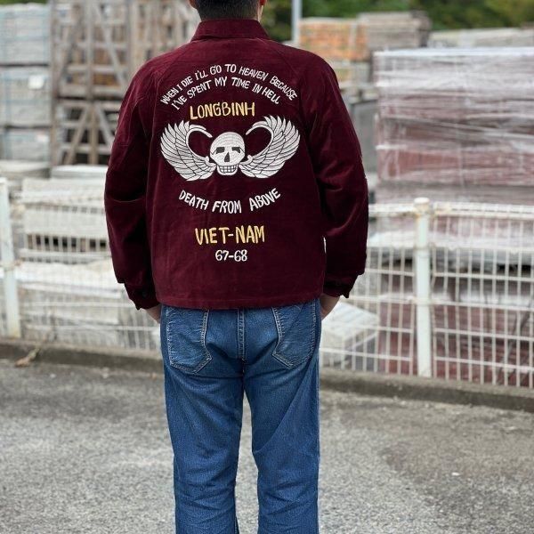 希少 スーベニアジャケット 刺繍 PHERROW'S フェローズ U.S.N PHERROWS】スーベニアジャケット ベトジャン ミリタリー 刺繍