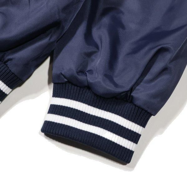 ベースボールジャケット hip-hop oversize 89 bomb baseball uniform jacket blouson