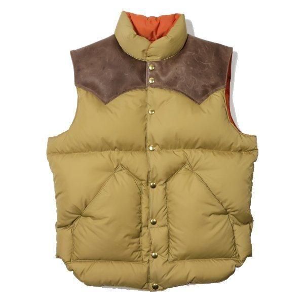 ウエアハウス×ロッキーマウンテン 2234 NYLON DOWN VEST ナイロン
