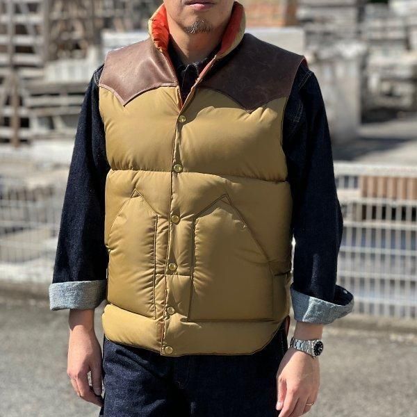 ウエアハウス×ロッキーマウンテン 2234 NYLON DOWN VEST ナイロン