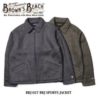 <img class='new_mark_img1' src='https://img.shop-pro.jp/img/new/icons14.gif' style='border:none;display:inline;margin:0px;padding:0px;width:auto;' />BROWN'S BEACH JACKET BBJ-027 BBJ SPORTS JACKET ݡĥ㥱å ֥饦󥺥ӡ 2025ǯ