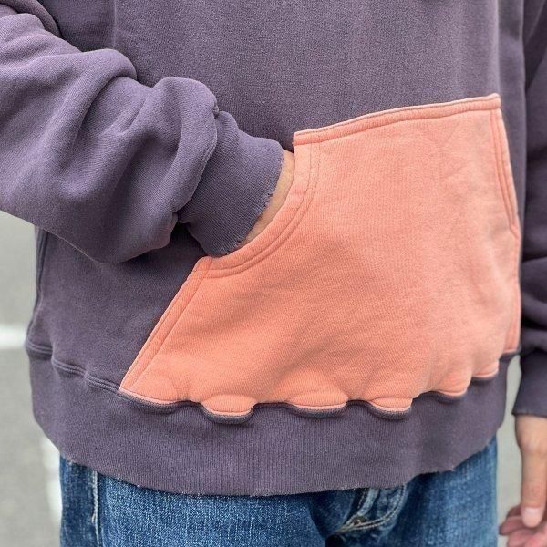 フルカウント 3770-1 FADING DOUBLE FACE SWEAT HOODIE ダブルフェイス