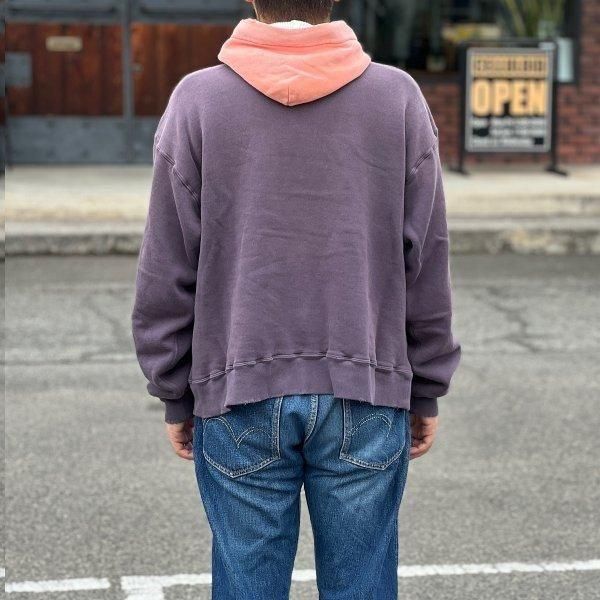 フルカウント 3770-1 FADING DOUBLE FACE SWEAT HOODIE ダブルフェイス
