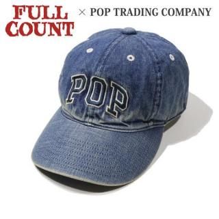 <img class='new_mark_img1' src='https://img.shop-pro.jp/img/new/icons14.gif' style='border:none;display:inline;margin:0px;padding:0px;width:auto;' />FULLCOUNT POP TRADING COMPANY PTC-003HW 6PANEL DENIM F BASEBALL CAP VINTAGE WASH 2025ǯ