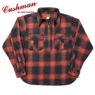 <img class='new_mark_img1' src='https://img.shop-pro.jp/img/new/icons14.gif' style='border:none;display:inline;margin:0px;padding:0px;width:auto;' />åޥ 25706 COTTON TWEED CHECK HALF ZIP SHIRTS  åȥĥɥå ϡեåץ Ĺµ CUSHMAN 2025ǯ