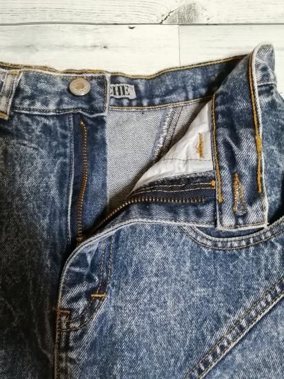 古着 JORDACHE ケミカルウォッシュデニムスカート/w64 S - 古着