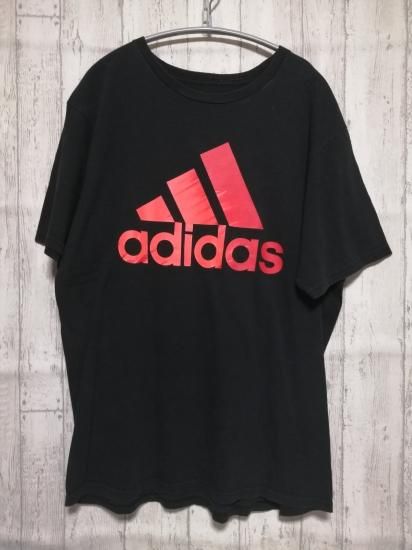 《ステューシー》80s　黒タグ　USA製　ベージュ　ビッグロゴ　L　Tシャツ