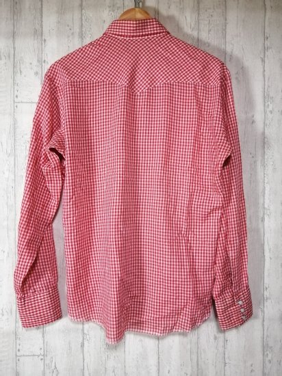 ★美品★70s Lee ウエスタンシャツ USA製 マルチカラー チェックシャツ