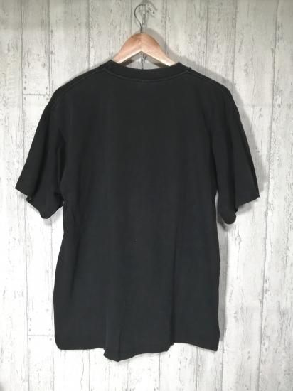 Hard Rock CAFE ロゴペイント アドバタイジングTシャツ L 黒 BEIJING 北京店 レア 刺繍タグ ハードロックカフェ - 古着屋kooky-kooky