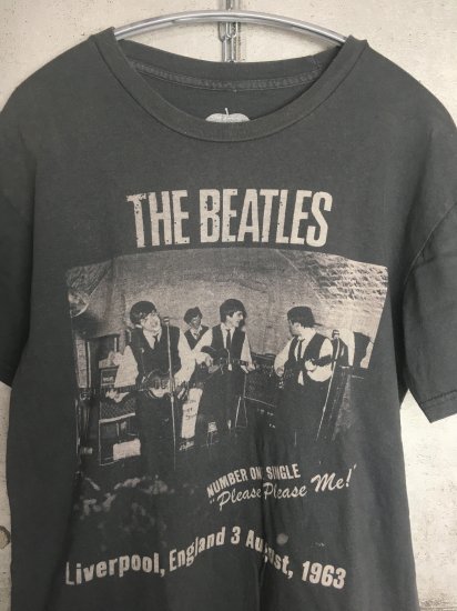THE BEATLES Tシャツ キャヴァーン S バンT レア グレー ビートルズ