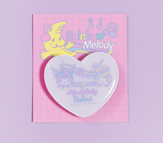 マイメロディ クロミ スマホグリップ Neonmoon ネオンムーン
