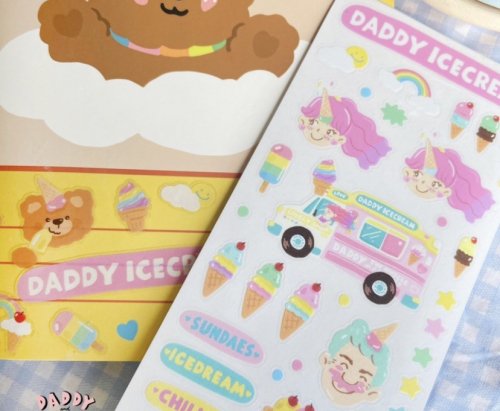 <img class='new_mark_img1' src='https://img.shop-pro.jp/img/new/icons50.gif' style='border:none;display:inline;margin:0px;padding:0px;width:auto;' />ICE CREAMステッカー｜daddy & the muscle academy