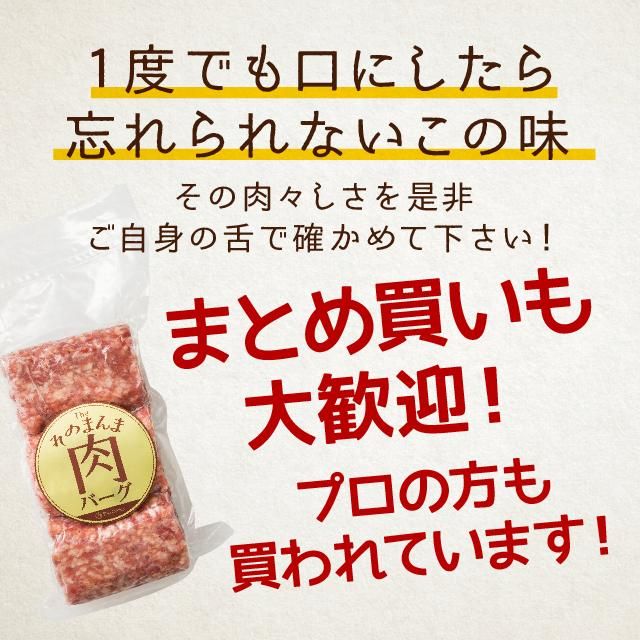 TheOniku そのまんま肉バーグ