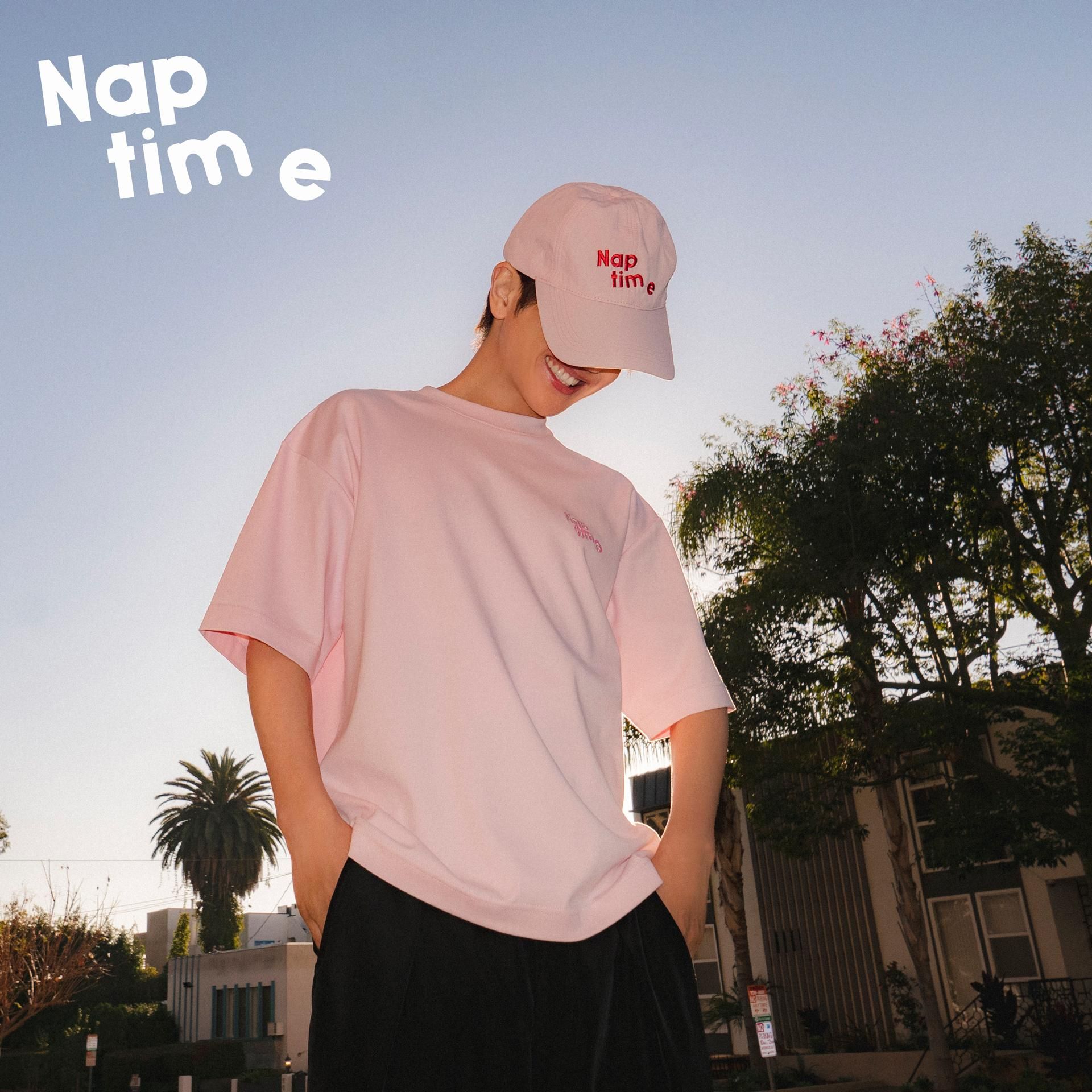 naptime Tシャツ ピンク naptime.ナップタイム Nissy-