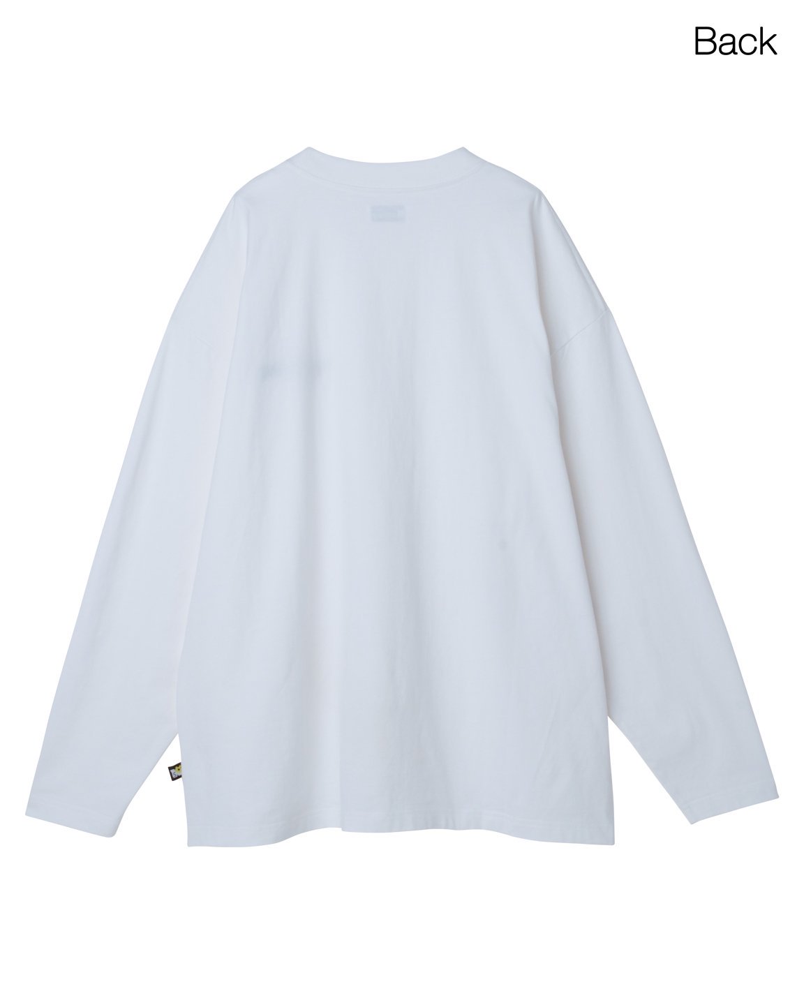 刺繍LONG T-SHIRTS-WHITE - Naptime. | 西島隆弘プロデュースアパレルブランド