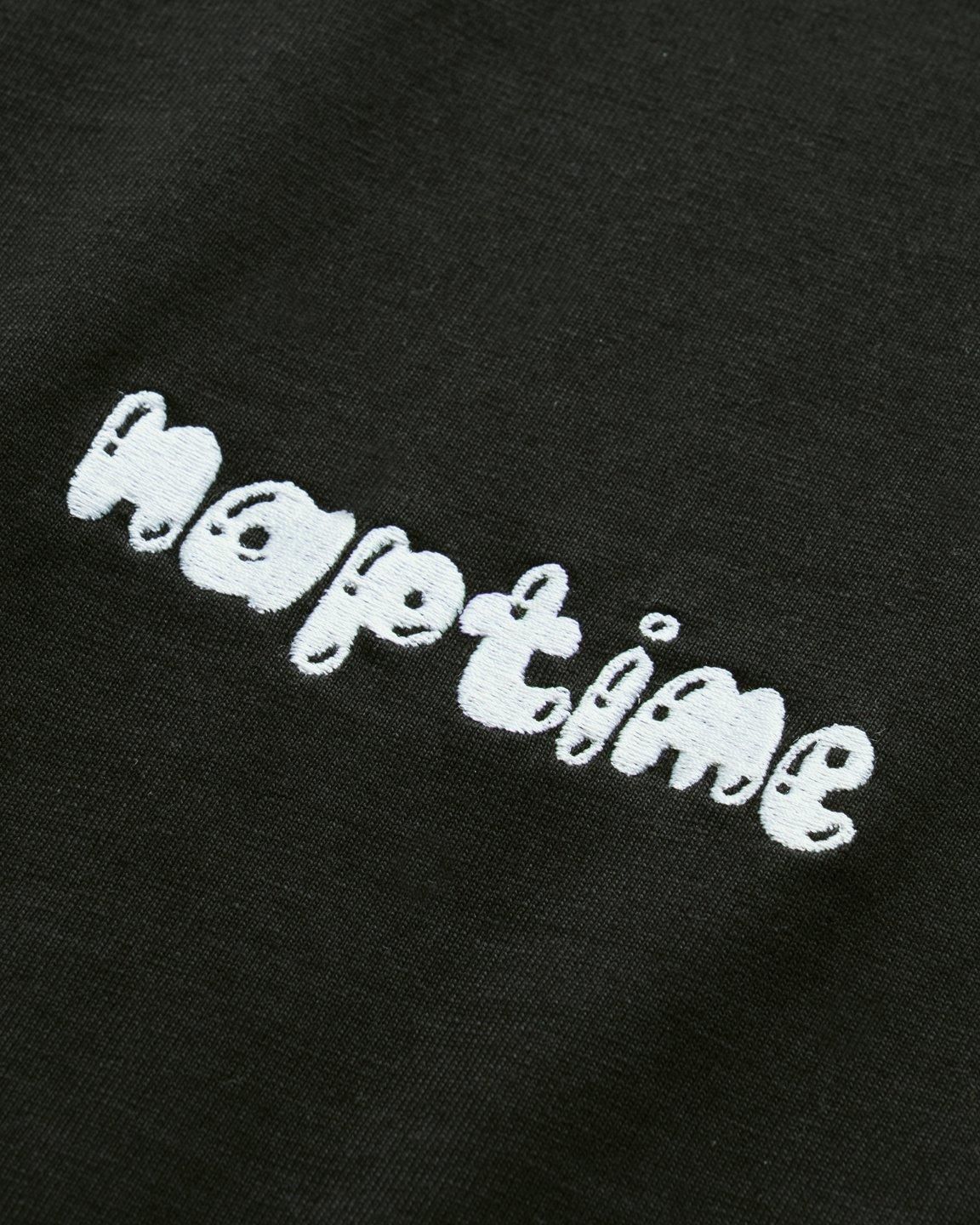 刺繍LONG T-SHIRTS-BLACK - Naptime. | 西島隆弘プロデュースアパレルブランド