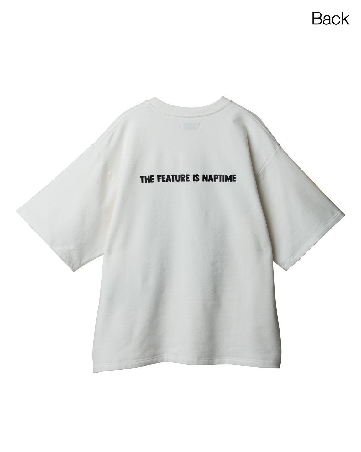 プリントBIG T-SHIRTS-WHITE - Naptime. | 西島隆弘プロデュースアパレルブランド