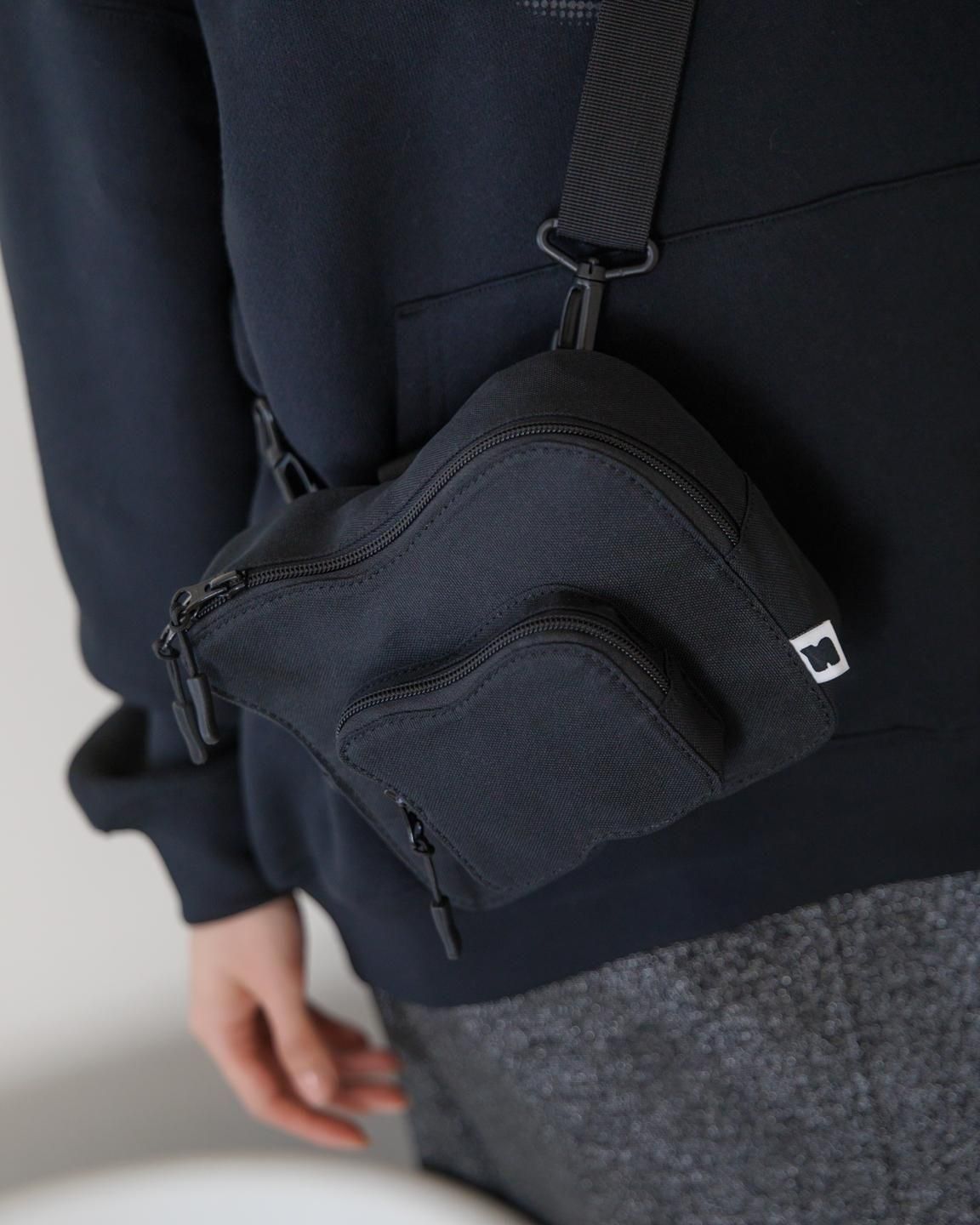 クロスボディBAG-BLACK - Naptime. | 西島隆弘プロデュース