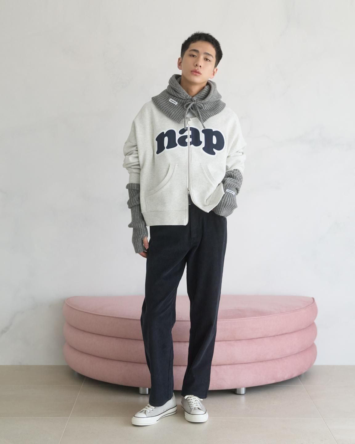 ジップPARKA-OATMEAL - Naptime. | 西島隆弘プロデュースアパレルブランド