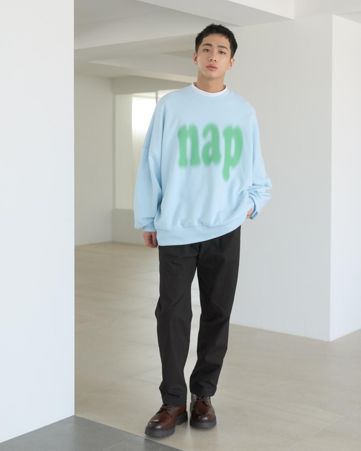 プルオーバーSWEAT-LIGHT BLUE - Naptime. | 西島隆弘プロデュース