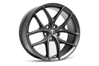 Tesla 18インチ ダークグレー ホイール マルカサービス MID MTW TW027 for TESLA 18インチ 8J イン