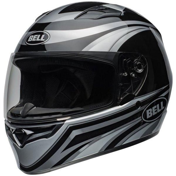 BELL Qualifier Conduit Gloss Silver/Black - メリケンオンライン
