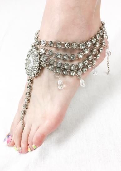 ベリーダンス　アクセサリー　フットアクセサリー　カザフスタンデザイナーズ ベリーダンス アクセサリー フットアクセサリー カザフスタン