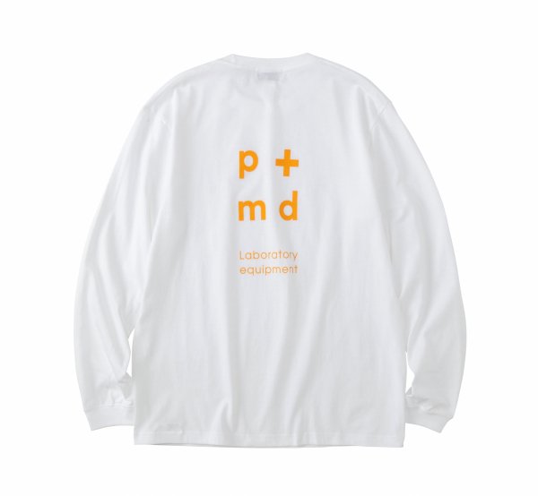 PMD+LAB Emblem Long Sleeve T Shirt<img class='new_mark_img2' src='https://img.shop-pro.jp/img/new/icons8.gif' style='border:none;display:inline;margin:0px;padding:0px;width:auto;' />