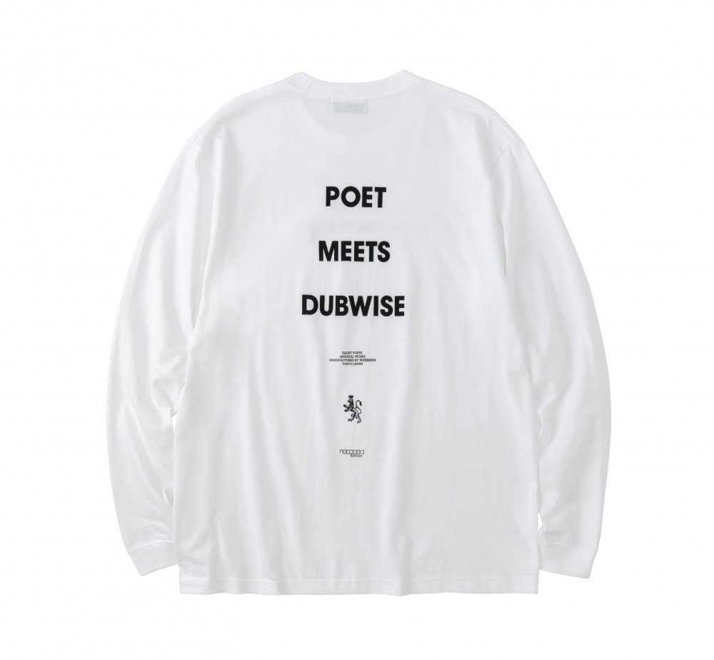 PMD LOGO Long Sleeve T Shirt [web限定] - POET MEETS DUBWISE
