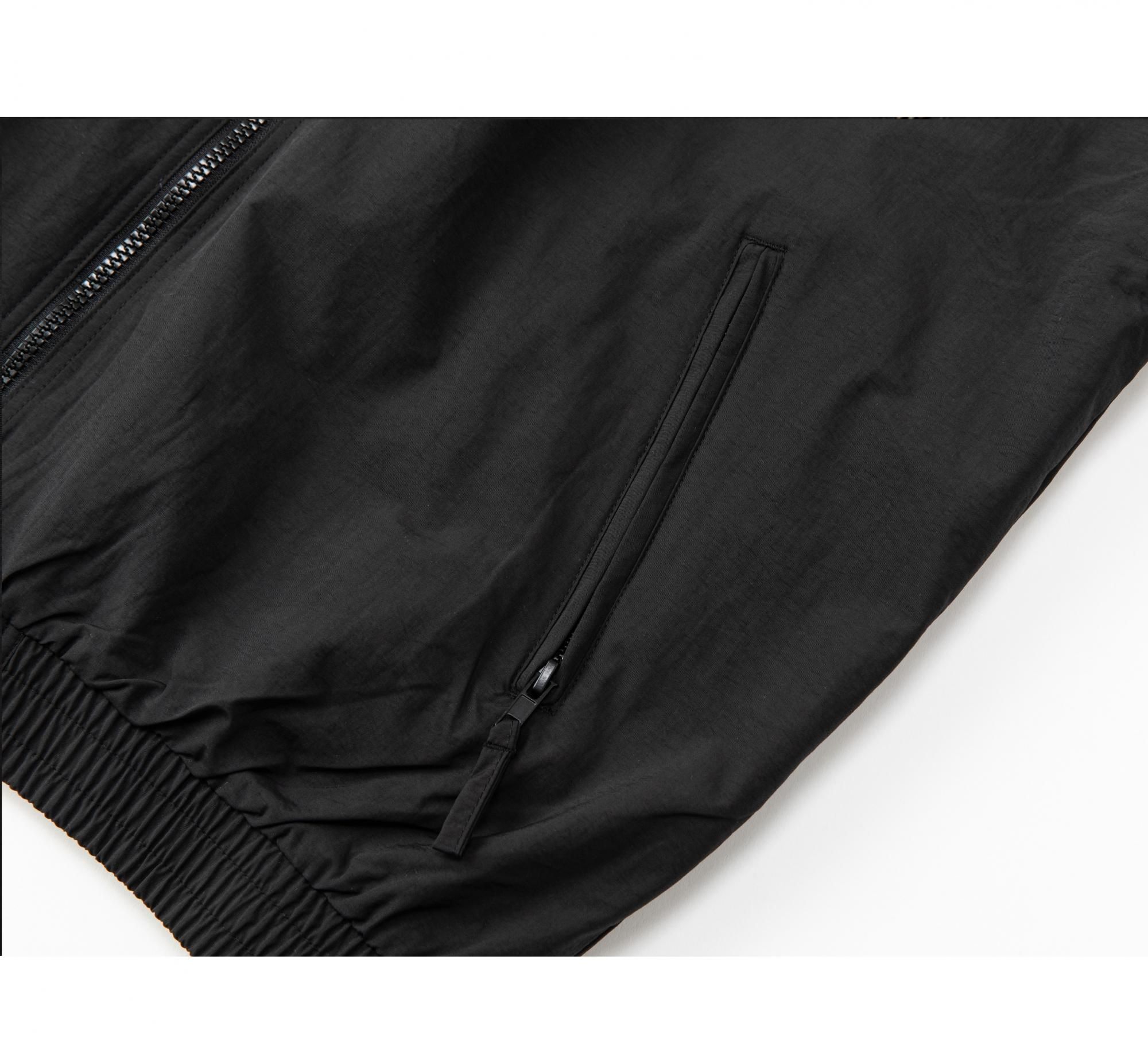 PMD+LAB Fleece Lining Raglan Nylon Jacket - POET MEETS DUBWISE PMD+LAB Fleece Lining Raglan Nylon Jacket - POET MEETS DUBWISE