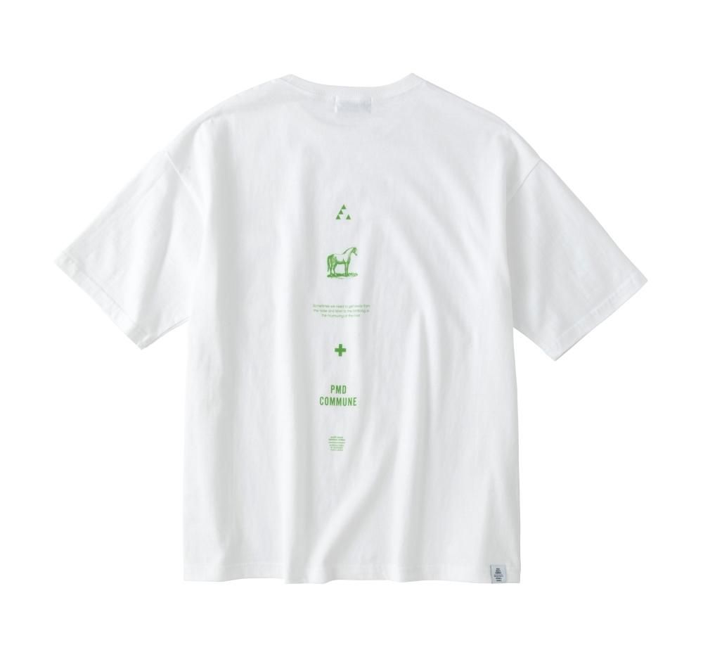 PMD+Commune Big Silhouette PK T-Shirt - POET MEETS DUBWISE