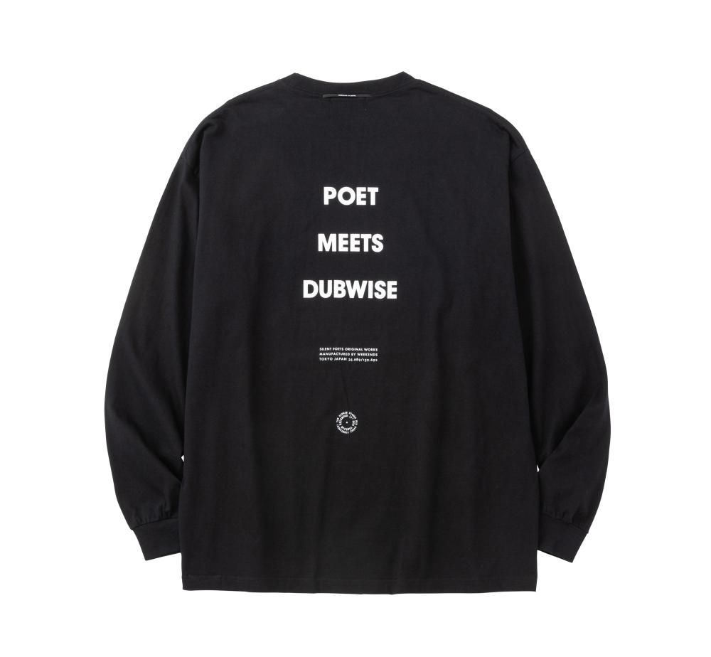 PMD LOGO L/S T-SHIRT - POET MEETS DUBWISE