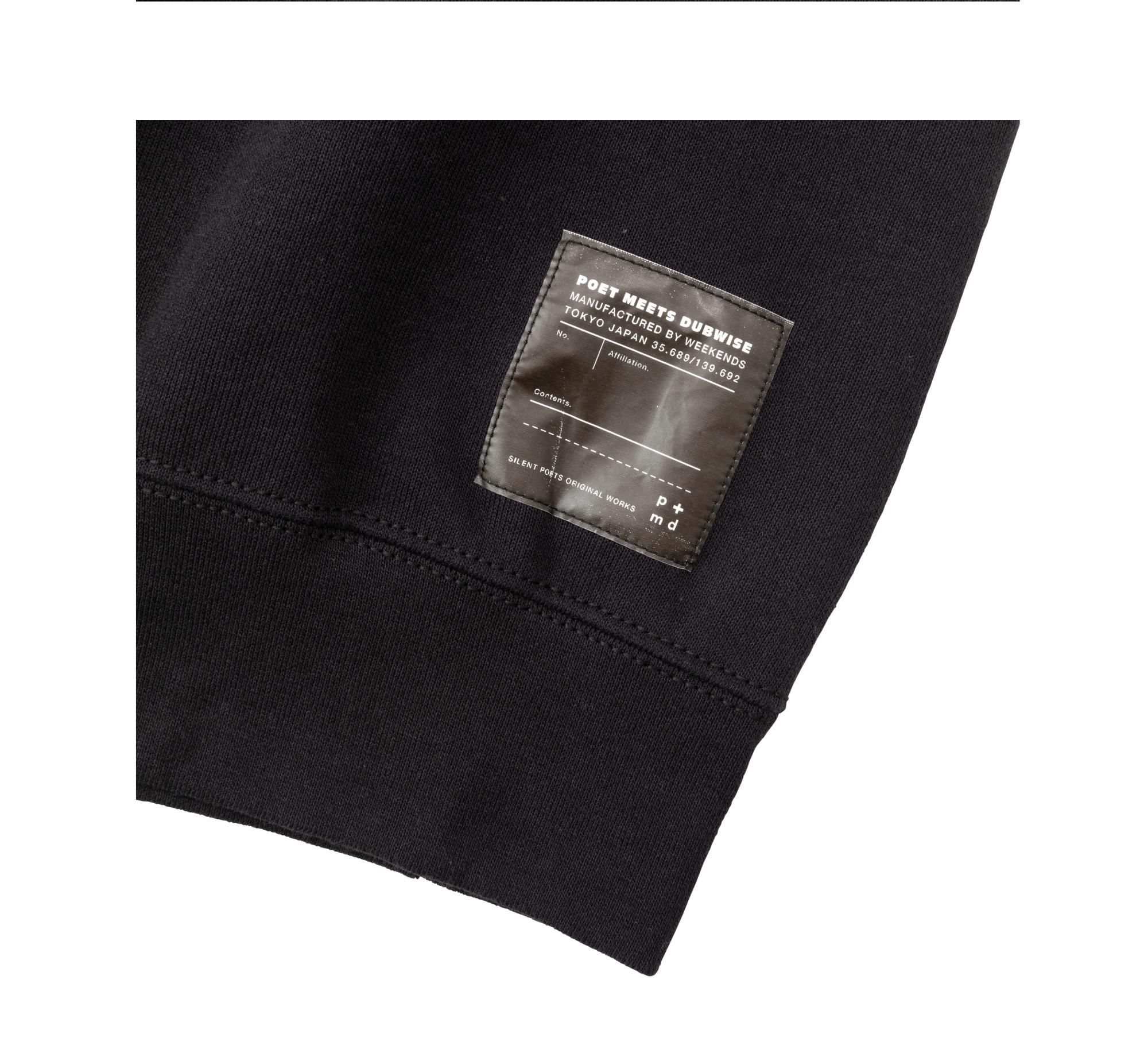 POET MEETS DUBWISE Raglan Sleeve Sweat PMD LOGO RAGLAN SWEAT