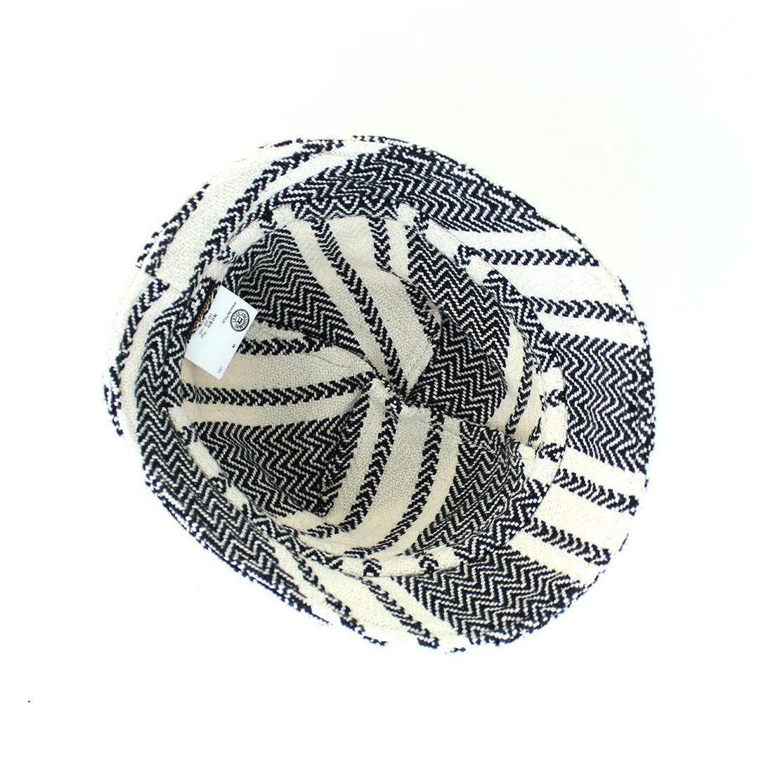 【試着のみ】PUTON／プットオン　ハット　綿　　黒　お洒落 試着のみ】PUTON／プットオン ハット 綿 黒 お洒落