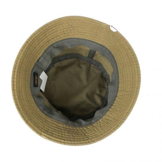 くわっとはっと QUEENHEAD 帽子 ハット 配色ステッチつば広バケットハット