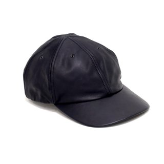 LEATHER BALL CAP