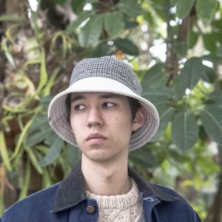 <img class='new_mark_img1' src='https://img.shop-pro.jp/img/new/icons1.gif' style='border:none;display:inline;margin:0px;padding:0px;width:auto;' />CHECK & MOLESKIN BUCKET HAT