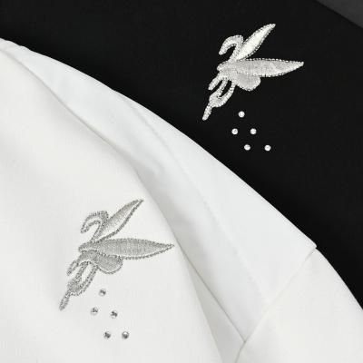 古着 ビンテージ シルク キルト ジャケット ジャンパー クリーム ホワイト FPL-5100003 Ladies' 中綿ジャケット - AUGURARE・FAIRY POWDER