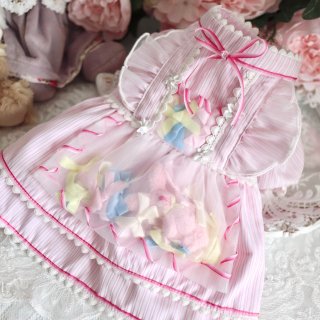 Dreamy Pink Dress【elsamilu】