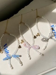 Bling ribbon necklacesmolbite
