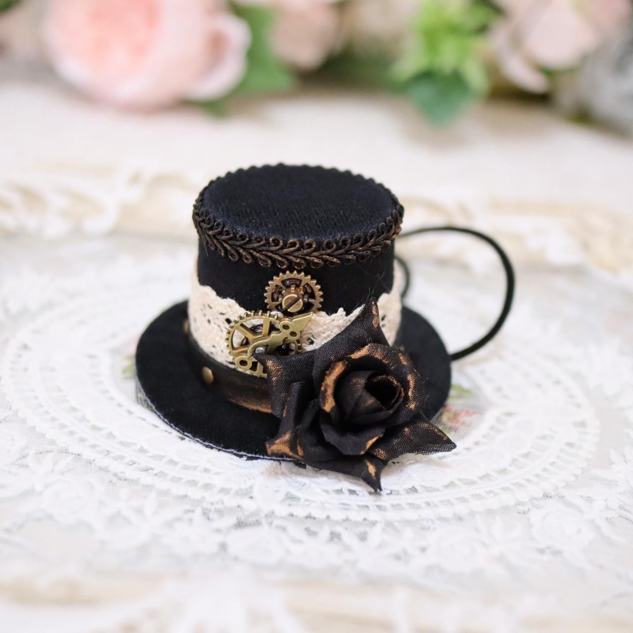 天然ラピア クロシュハット リタ (2colors) Gothic ハット (ローズ) - 可愛いペットウェアとグッズのお店