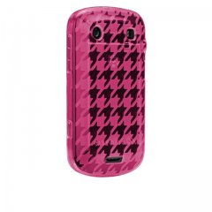 ڥץʥǥΥեȥ BlackBerry Bold 9900/9930 Gelli Case Houndstooth Pink