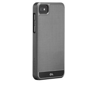ڶ°ĴΥϡɥ BlackBerry Z10 FAUX Brushed Aluminum Effect Case Silver