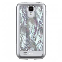 ڹ鴶뿿ѡ Galaxy S4 SC-04E Pearl Case Silver (ϡɥץ)