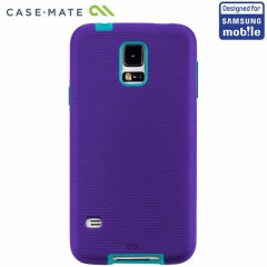 ξ׷˶ Samsung GALAXY S5 SCL23/SC-04F Hybrid Tough Case Purple/Pool Blue