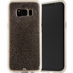 Galaxy S8 Ʃ̤  Galaxy S8 SC-02J/SCV36 Sheer Glam Case Champagne/Clear 