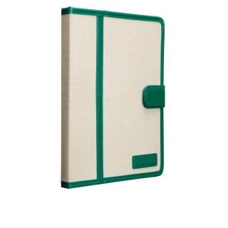 ڥХĥΥ֥å륱 iPad 24 Trimmed Canvas Emerald/White