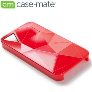 ΩΥϡɥ iPhone 4S/4 Facets Case Red